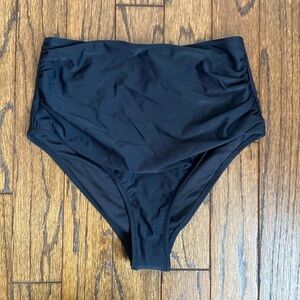 MUST GO BY 6/30 NWT Cupshe Black High Waisted Bikini Bottoms
